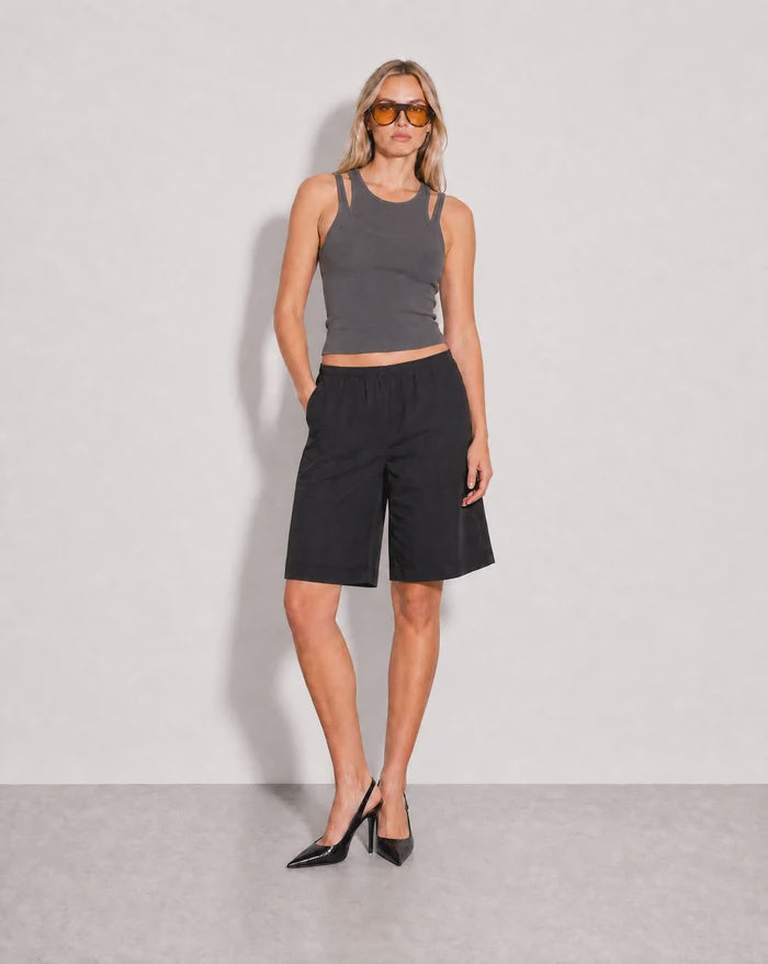 Raef The Label Kit Pull On Short - Black