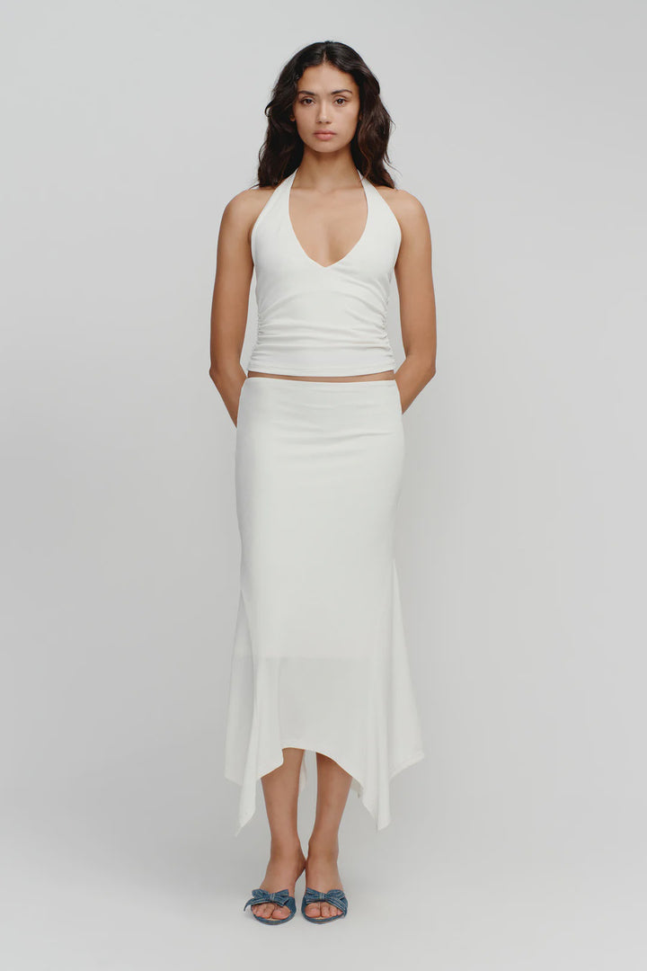 Ownley Kyah Halter Top - Ivory