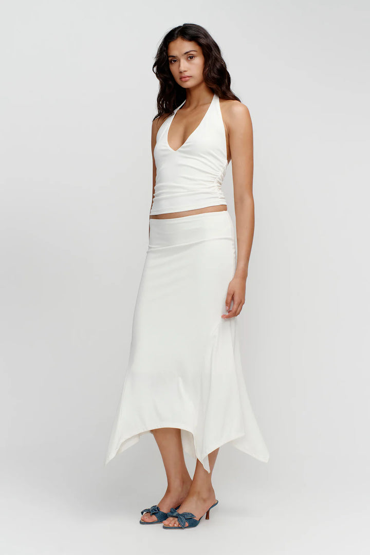 Ownley Kyah Halter Top - Ivory
