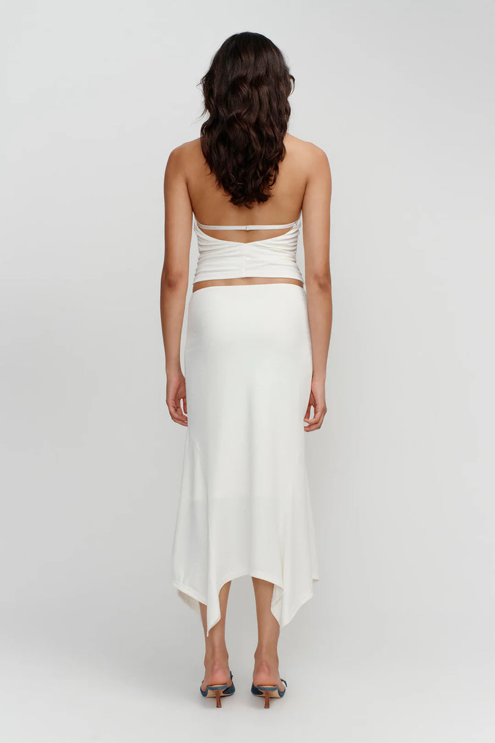 Ownley Kyah Halter Top - Ivory