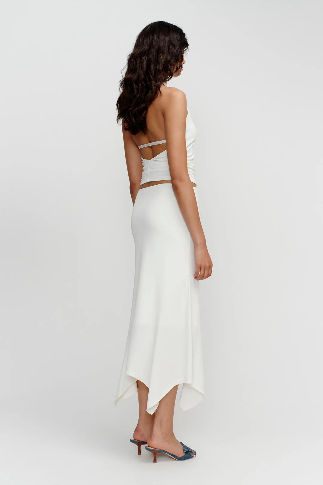 Ownley Kyah Halter Top - Ivory