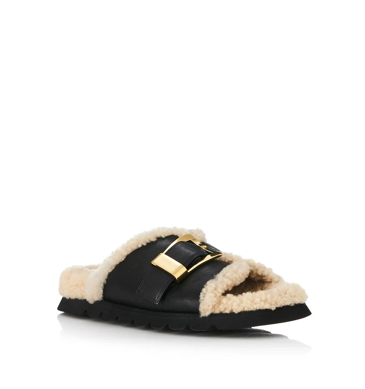 Alias Mae Kiara - Black Shearling Leather