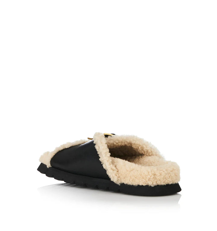 Alias Mae Kiara - Black Shearling Leather