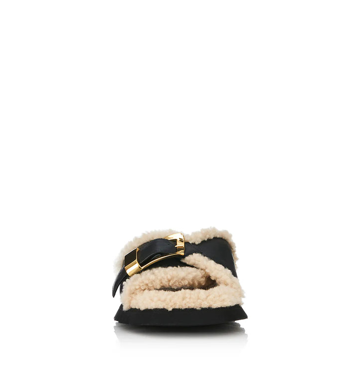 Alias Mae Kiara - Black Shearling Leather