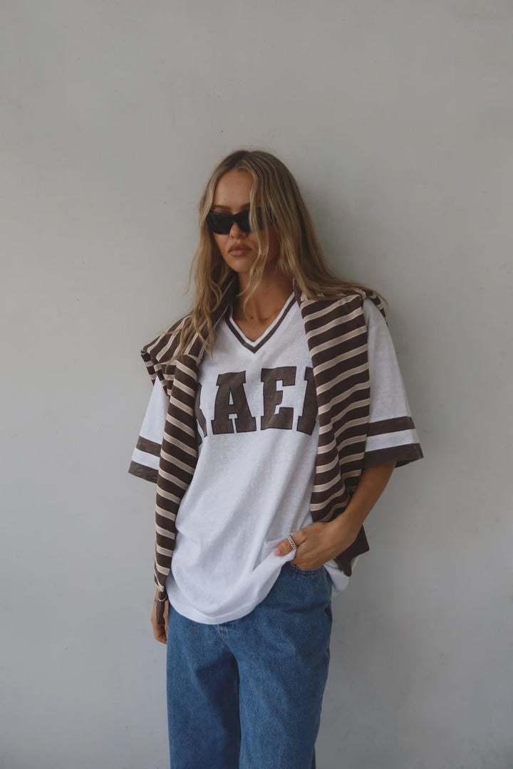 Raef The Label Kirby Graphic Tee - White