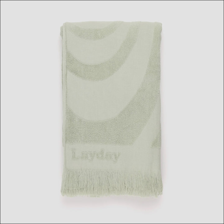 Layday Tide Towel - Seagrass