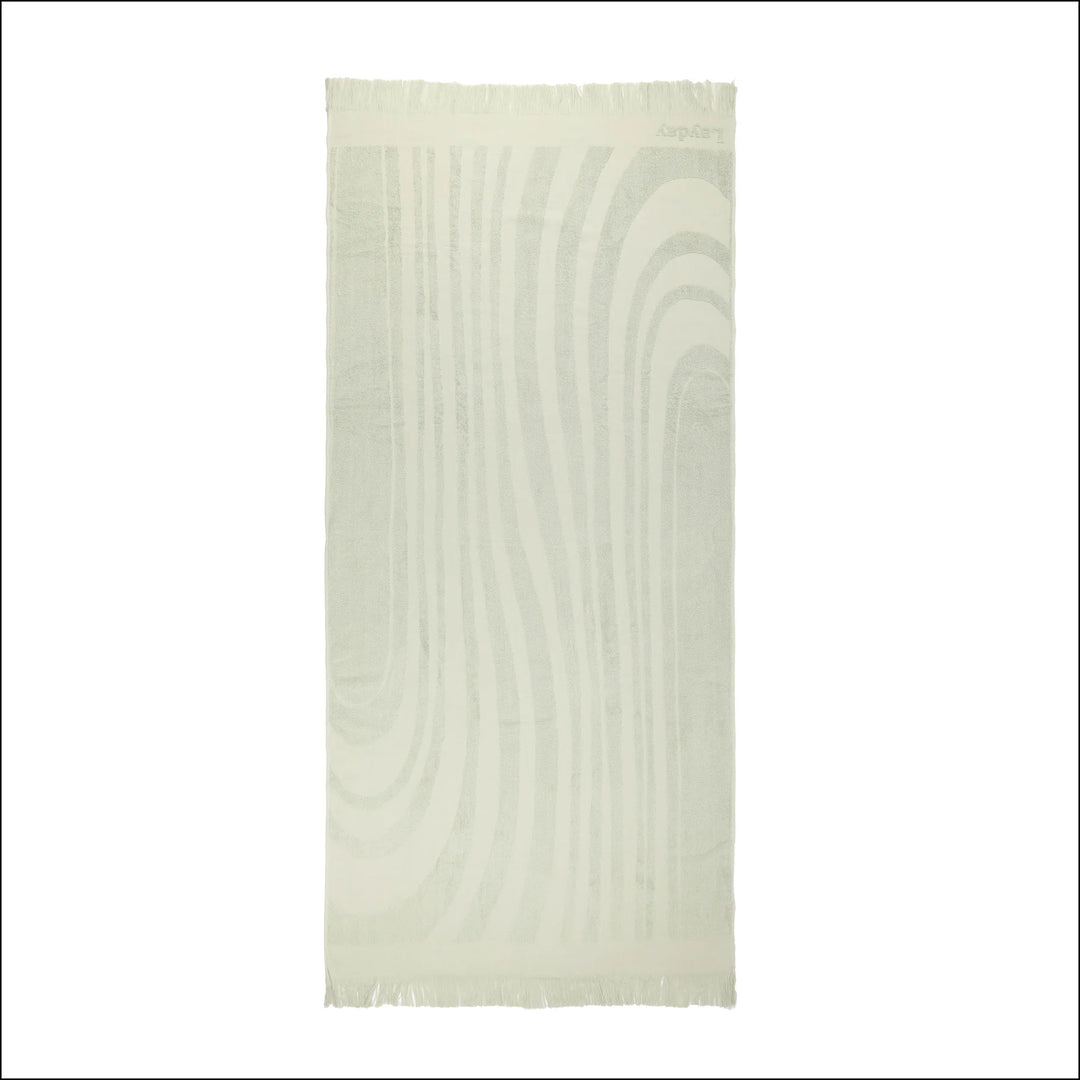 Layday Tide Towel - Seagrass