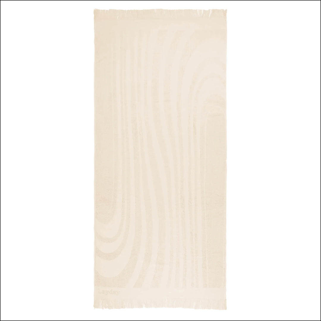 Layday Tide Towel - Sand