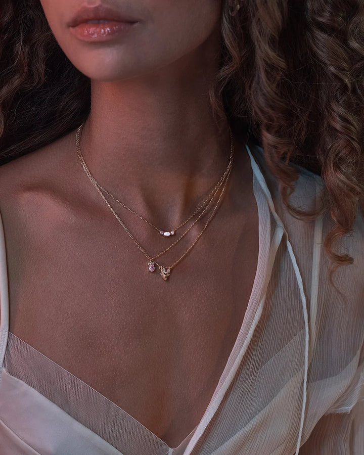 By Charlotte Embrace Love Necklace - 18k Gold Vermeil