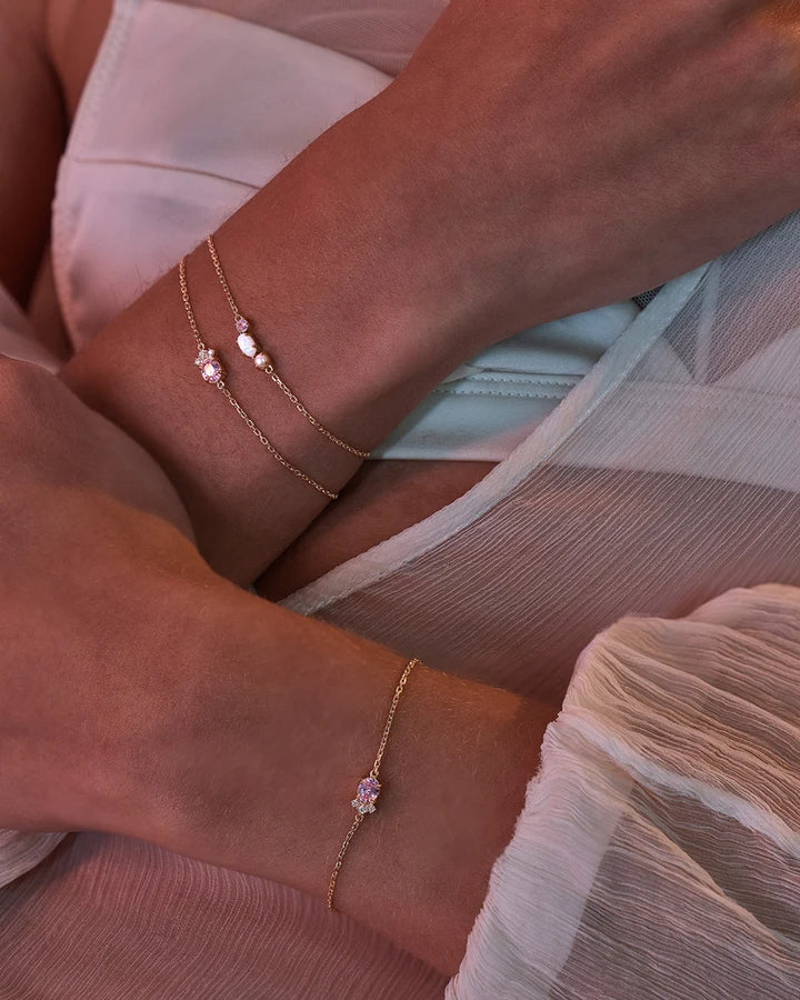 By Charlotte Cosmic Bloom Bracelet 18K Gold Vermeil