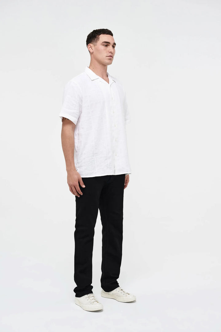 Neuw Denim Hunter Short Sleeve Shirt - Papyrus/Natural