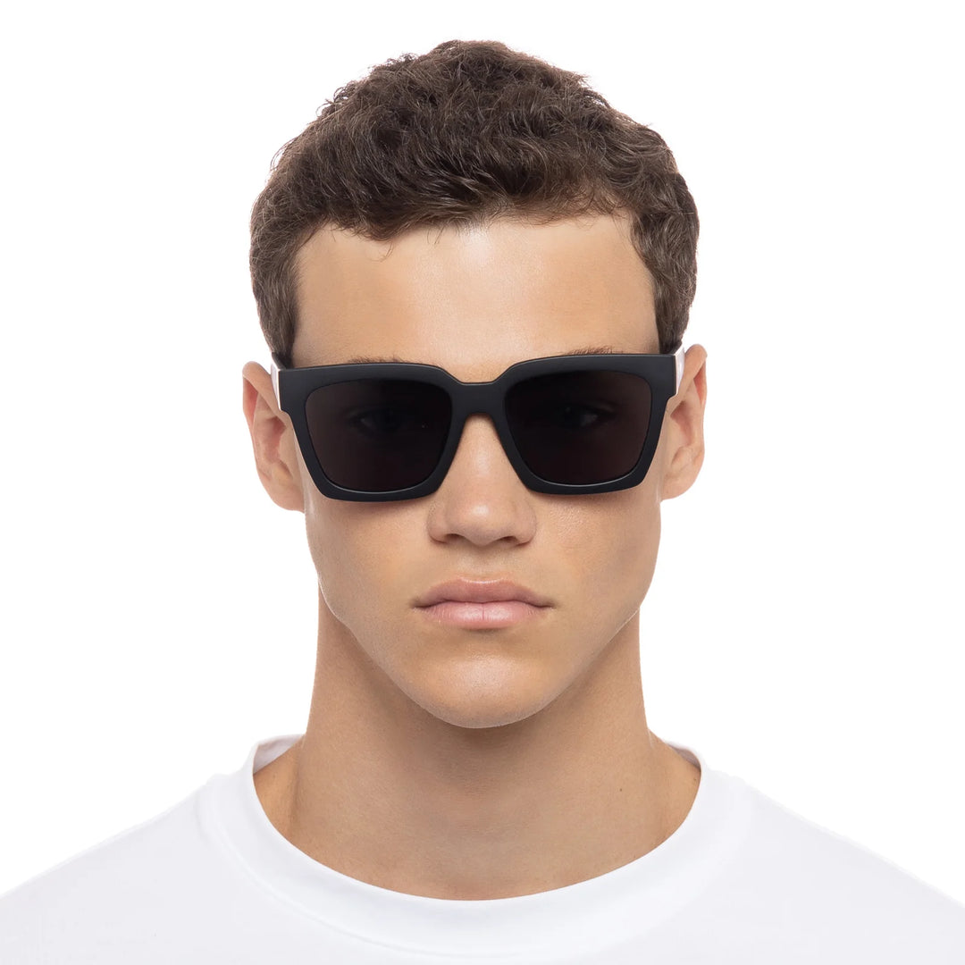 Le Specs Weekend Riot Sunglasses - Matte Black