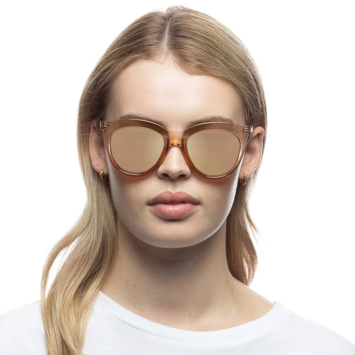 Le Specs Halfmoon Magic Sunglasses- Copper