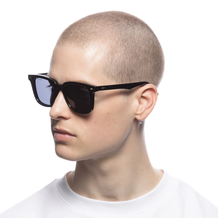 Le Specs Steadfast Sunglasses - Black Polarised