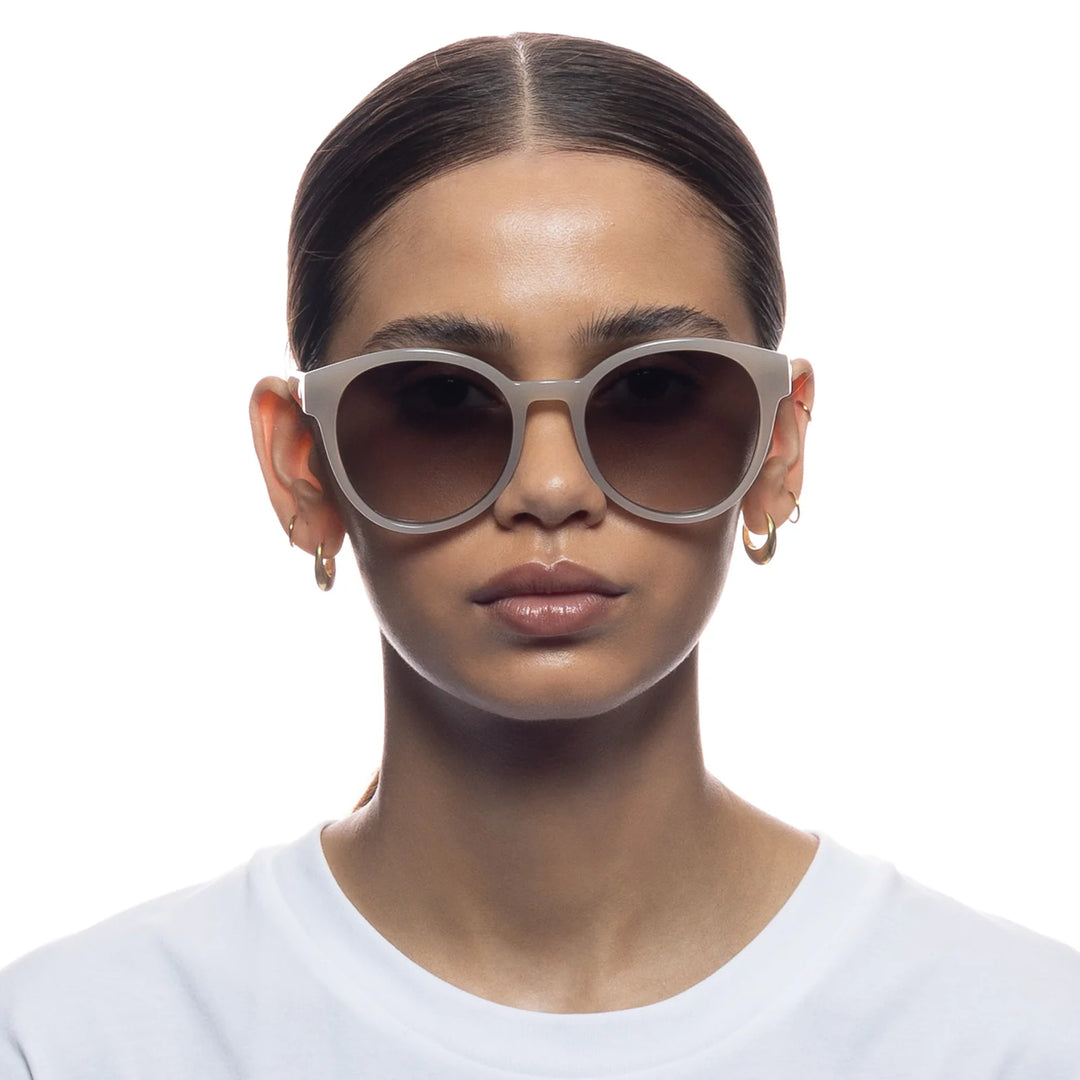 Le Specs Paramount Sunglasses - Oatmeal