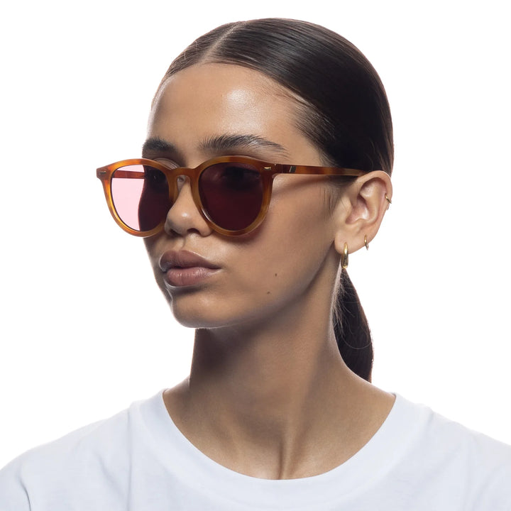 Le Specs Fire Starter Sunglasses - Vintage Tort