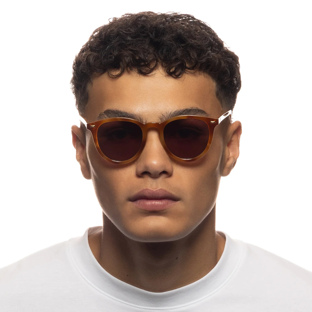 Le Specs Fire Starter Sunglasses - Vintage Tort