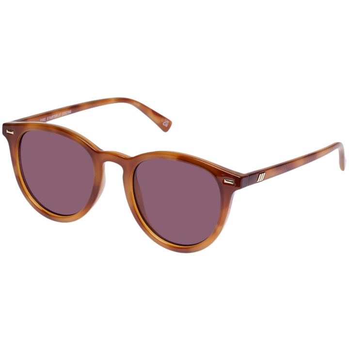 Le Specs Fire Starter Sunglasses - Vintage Tort