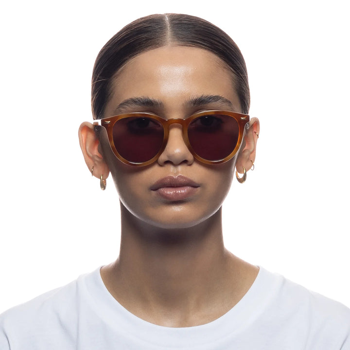 Le Specs Fire Starter Sunglasses - Vintage Tort