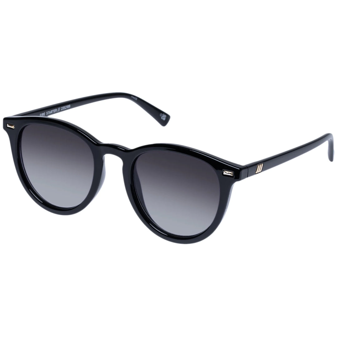 Le Specs Fire Starter Sunglasses - Black