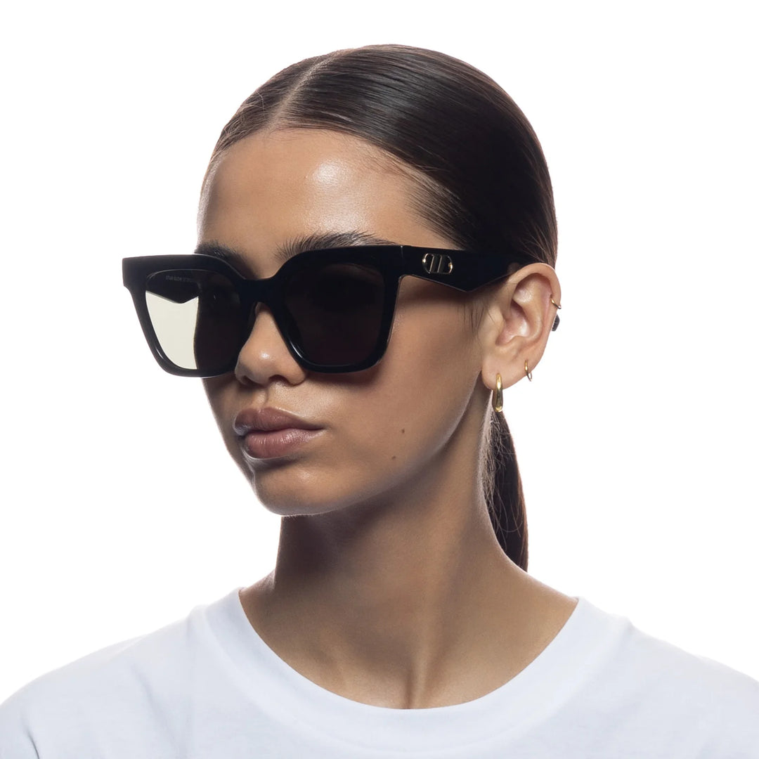 Le Specs Star Glow Sunglasses - Black