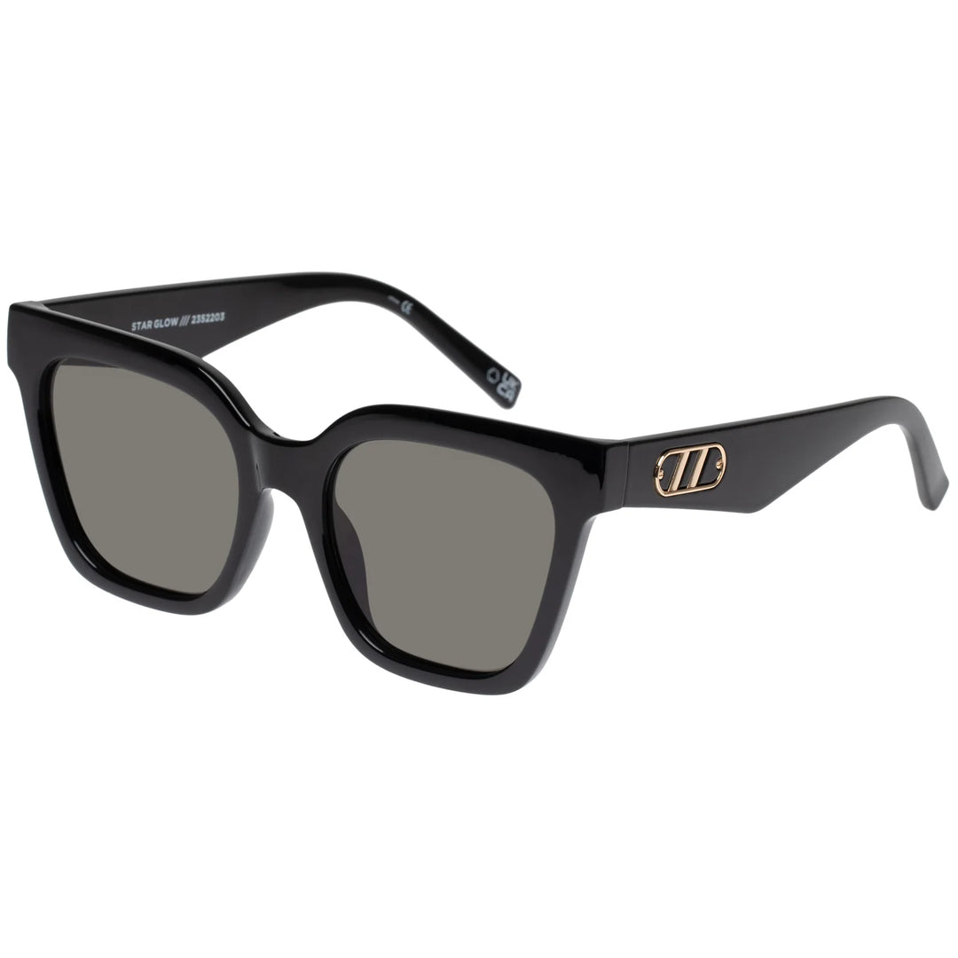 Le Specs Star Glow Sunglasses - Black