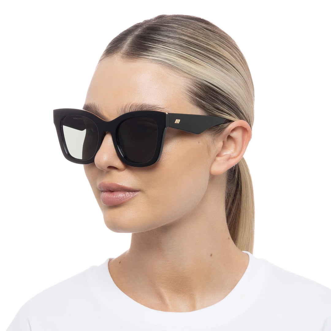 Le Specs Showstopper Sunglasses - Black