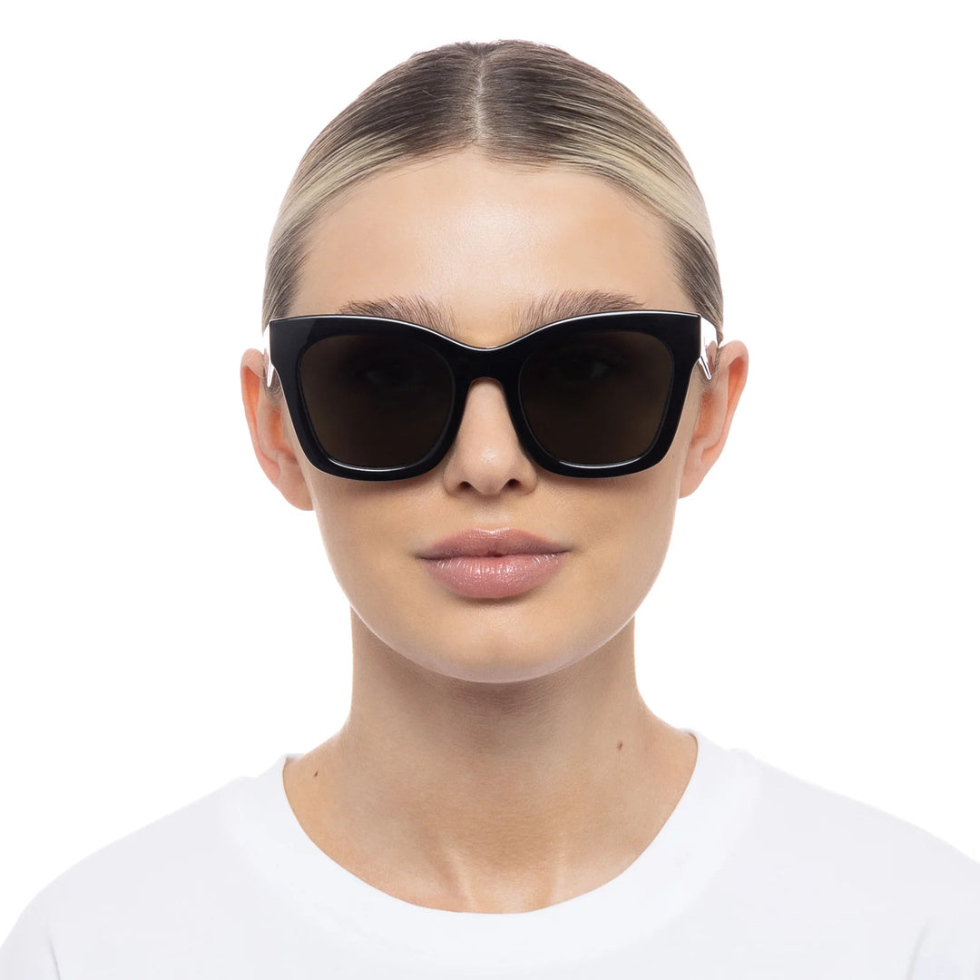 Le Specs Showstopper Sunglasses - Black