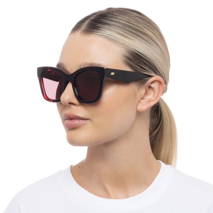 Le Specs Showstopper Sunglasses - Cherry Tort