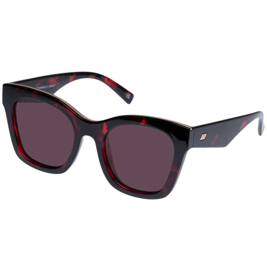 Le Specs Showstopper Sunglasses - Cherry Tort