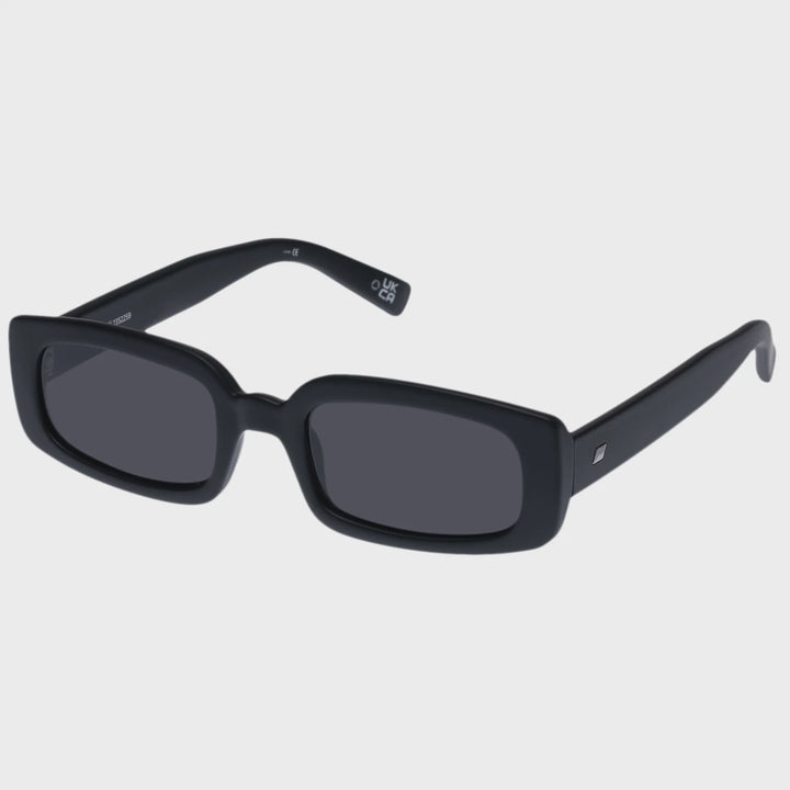 Le Specs Dynamite Sunglasses - Matte Black