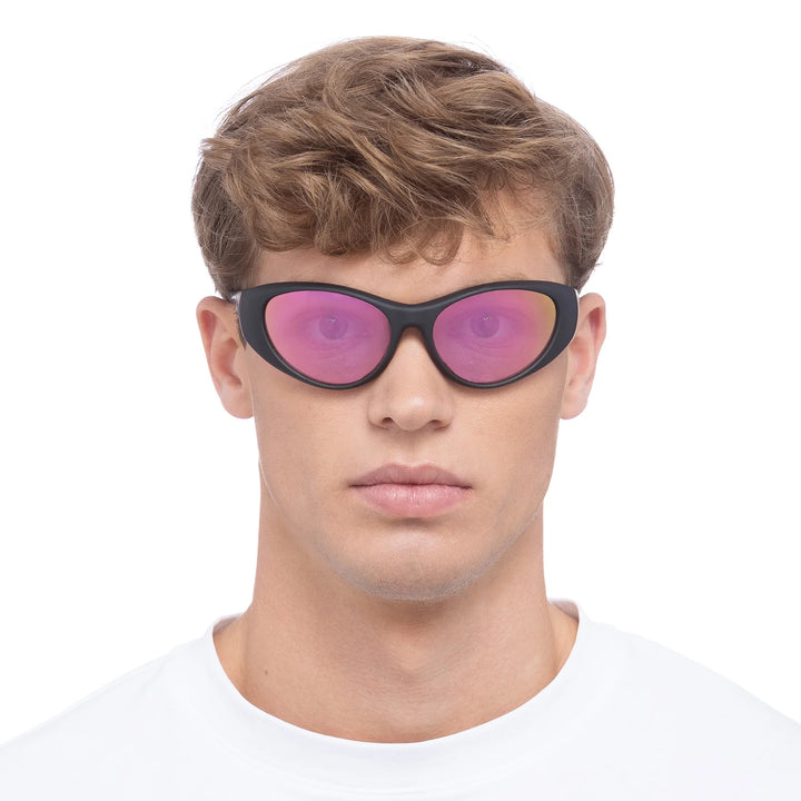 Le Specs Dotcom Sunglasses - Matte Black