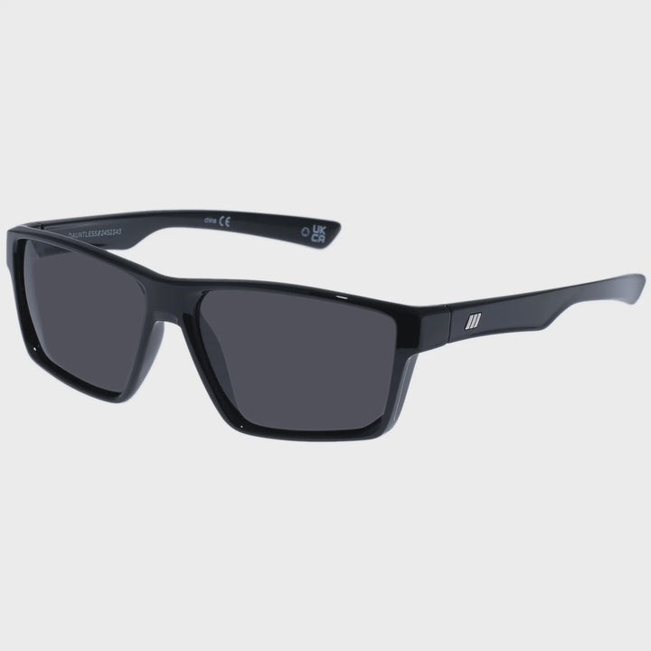 Le Specs Dauntless Sunglasses - Black Polarised