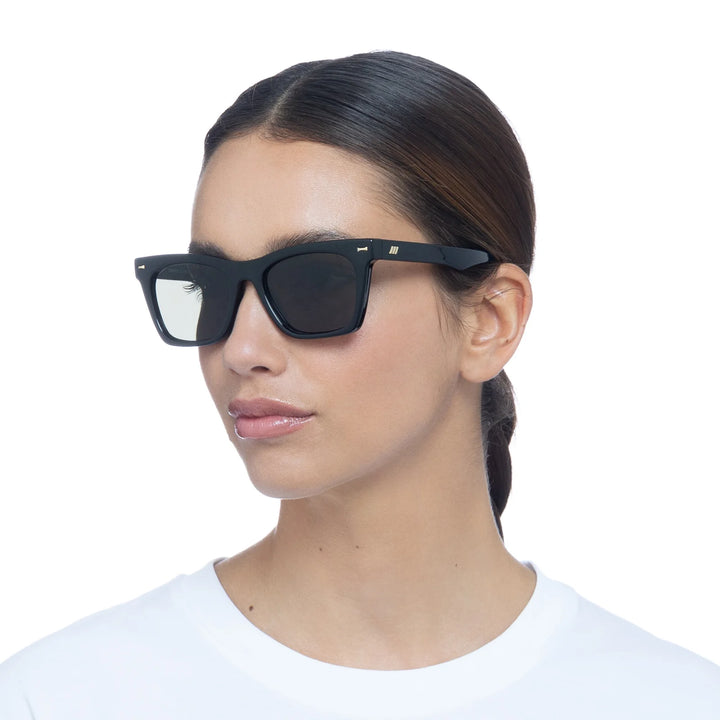 Le Specs Chante Sunglasses - Black Polarized