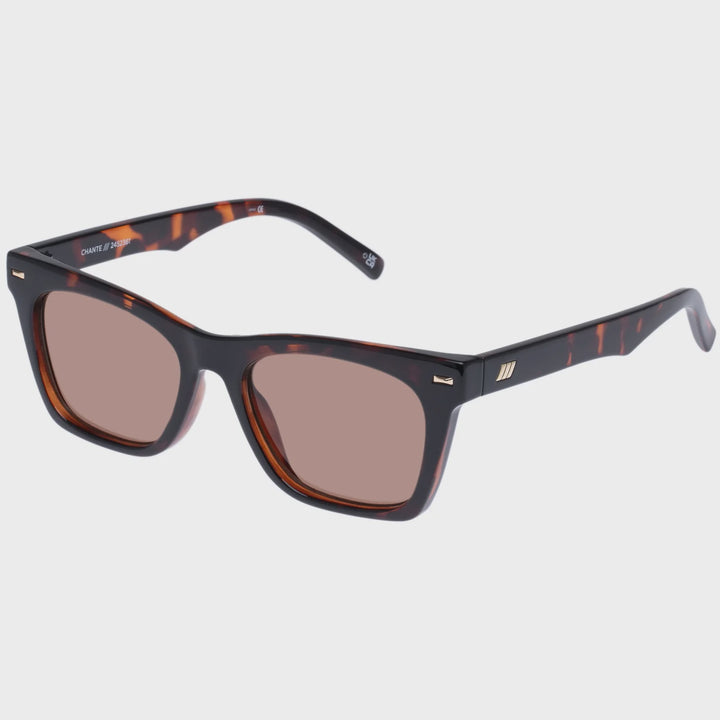Le Specs Chante Sunglasses - Dark Tort