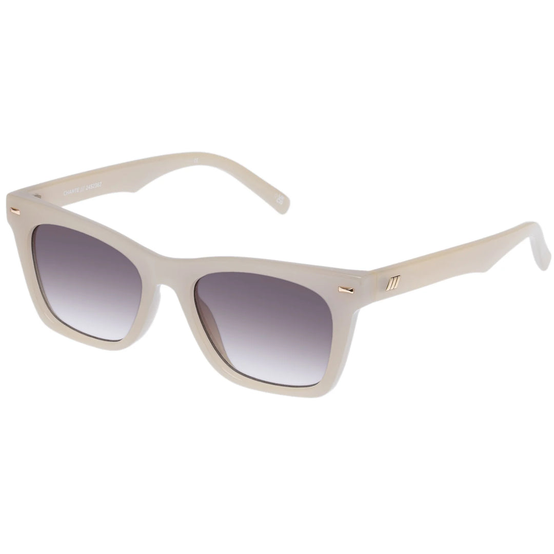 Le Specs Chante Sunglasses- Ivory