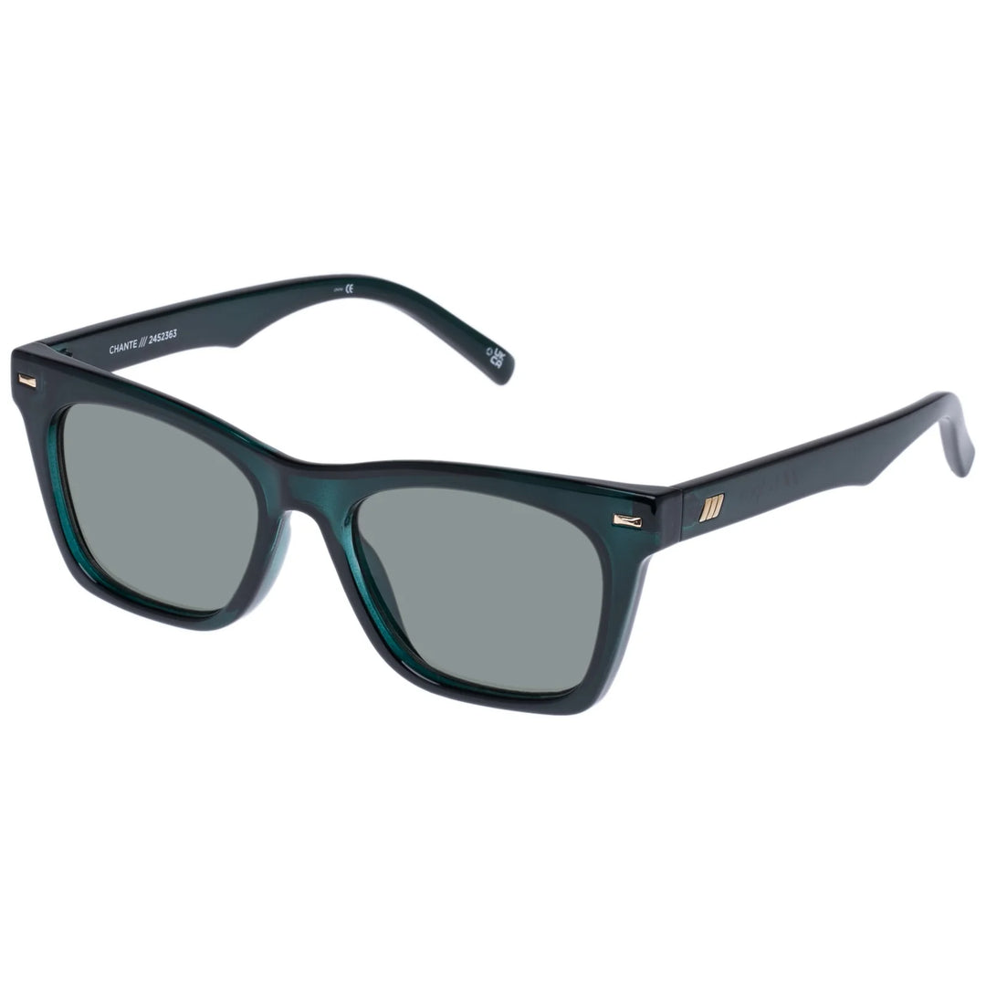 Le Specs Chante Sunglasses - Bottle Green