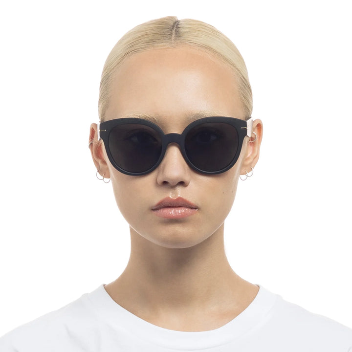 Le Specs Capacious Sunglasses - Matte Black