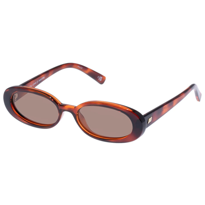 Le Specs Outta Love Sunglasses- Toffee Tort