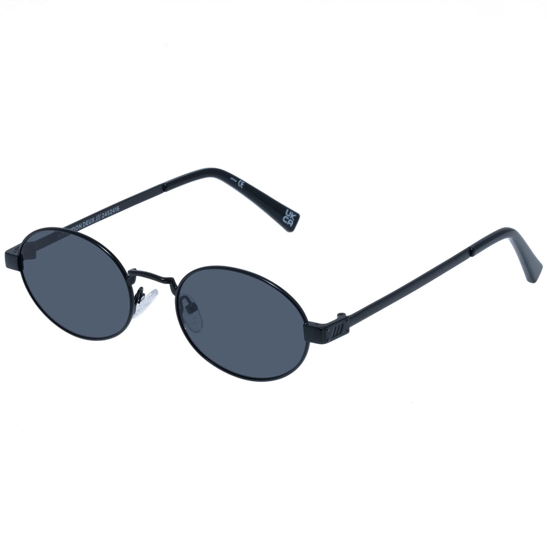 Le Specs Poseidon Deux Sunglasses - Matte Black