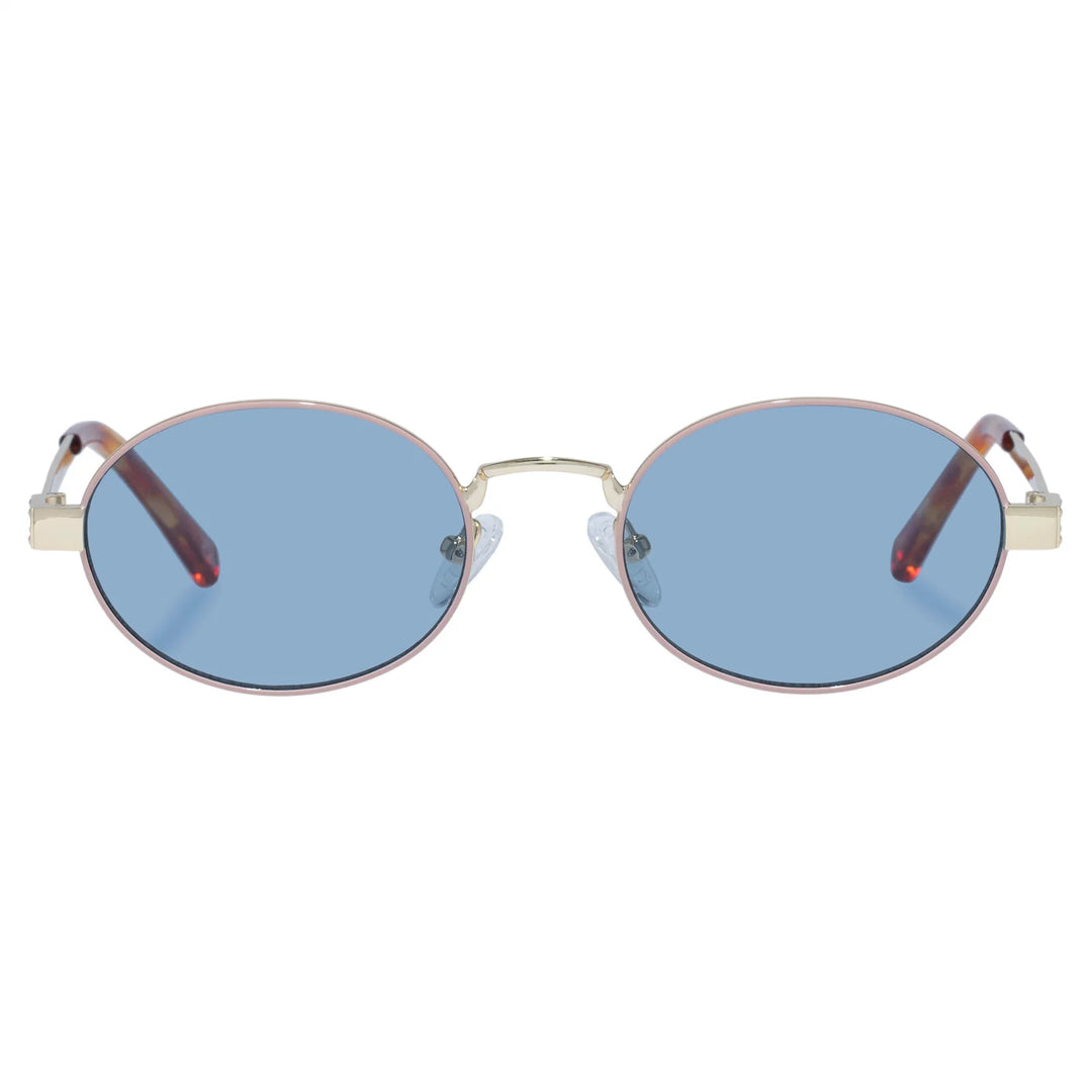 Le Specs Poseidon Deux Sunglasses - Gold Teal