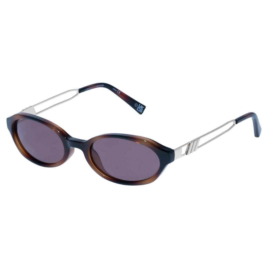 Le Specs Lunita Sunglasses- Tort