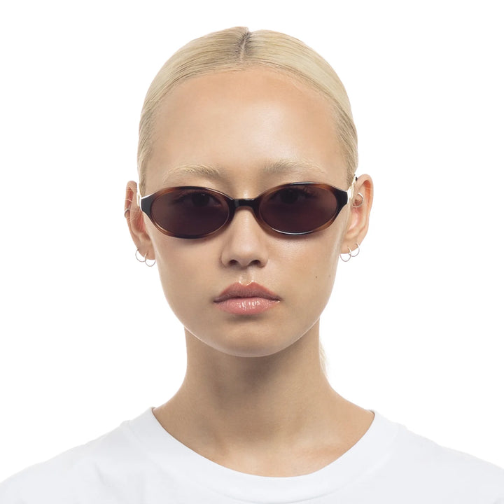 Le Specs Lunita Sunglasses- Tort