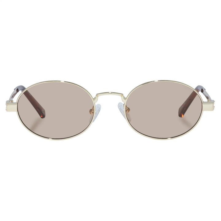 Le Specs Poseidon Deux Sunglasses - Gold Tan