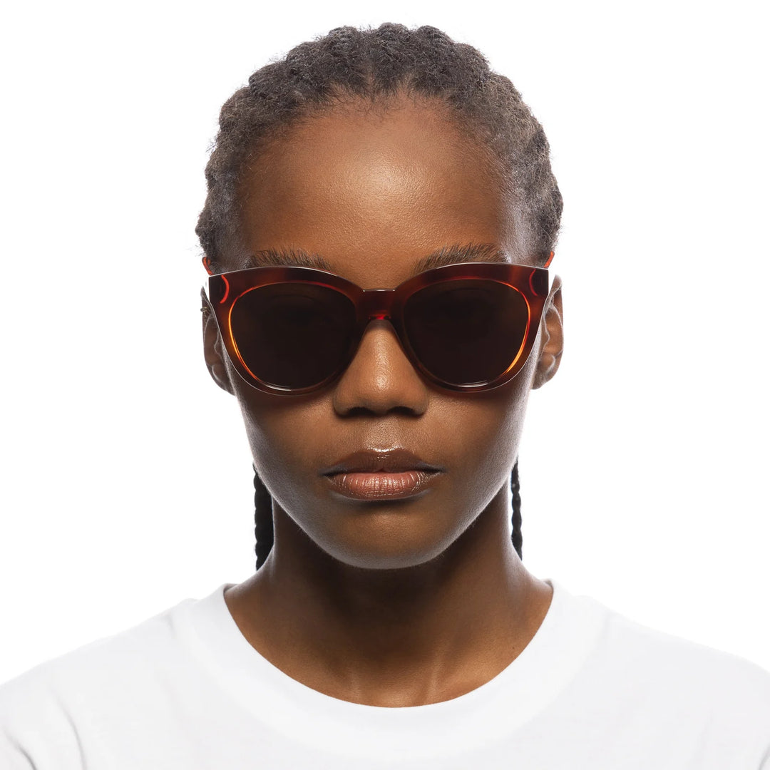 Le Specs Resumption Sunglasses - Toffee Tort