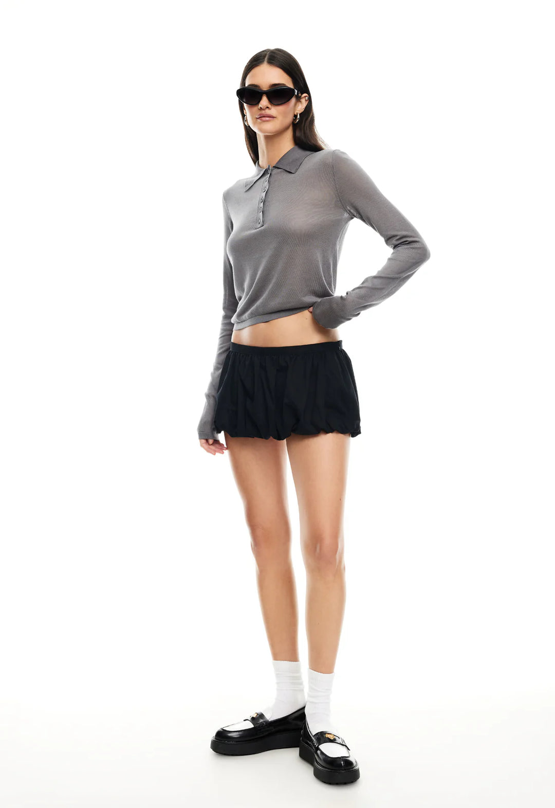 Lioness Un Tutu Mini Skort- Onyx