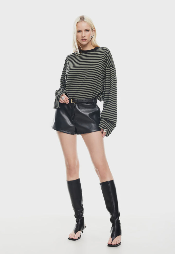 Lioness Bloom Long Sleeve - Forest Stripe
