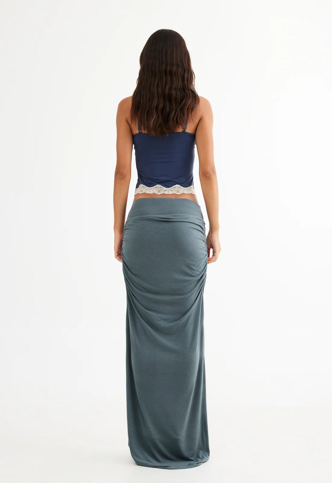 Lioness Almost Famous Maxi Skirt - Pewter