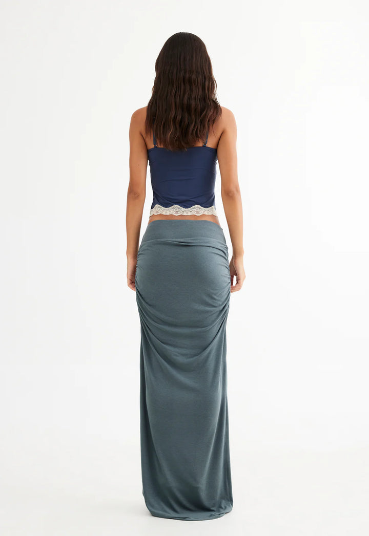 Lioness Almost Famous Maxi Skirt - Pewter