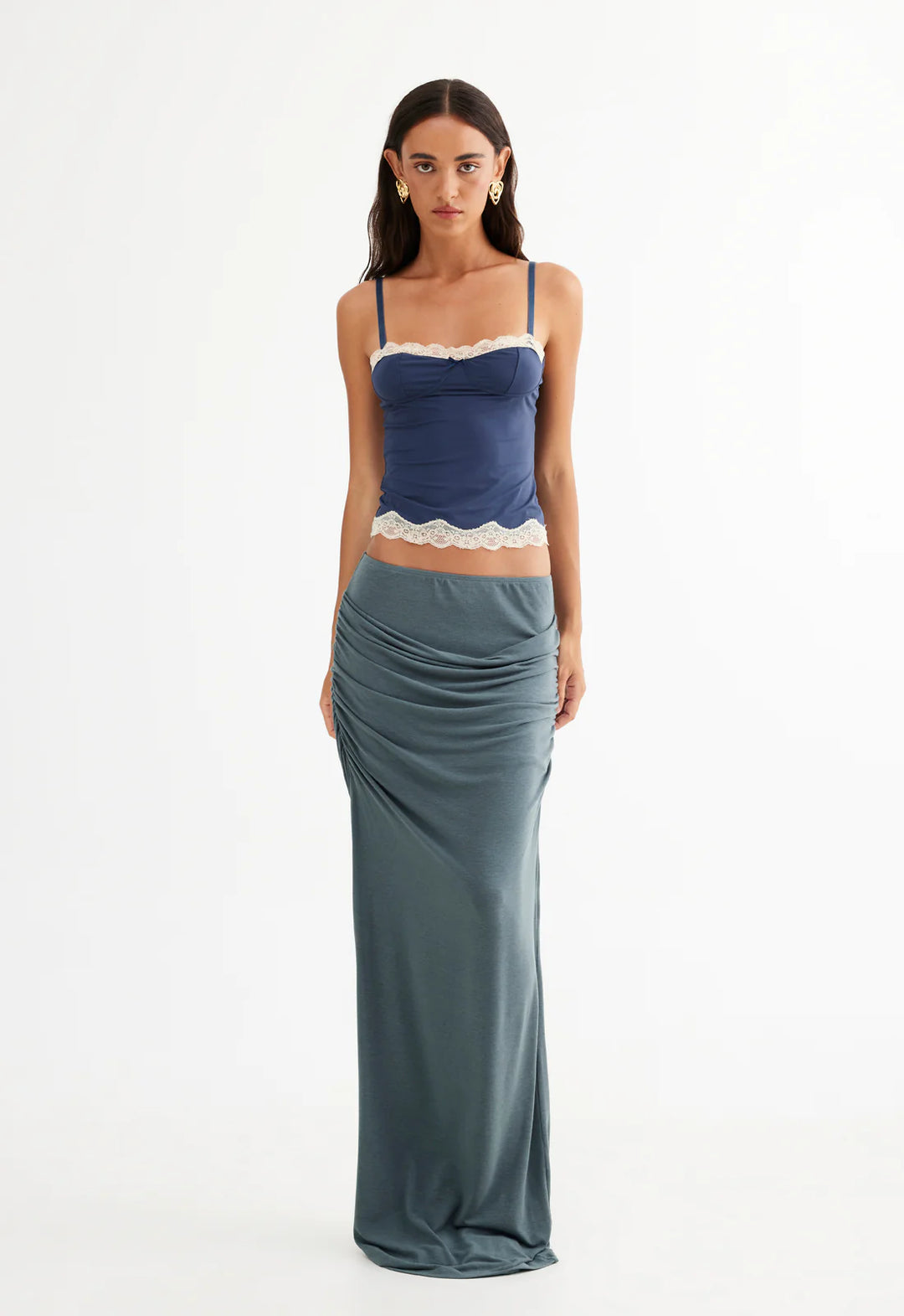 Lioness Almost Famous Maxi Skirt - Pewter – BIRDIE • BLUE